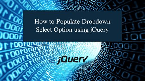 api populate select drop down